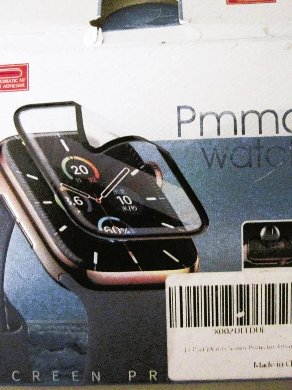 2pk.Pmma Apple band watch screen protector-tempered glass protects for 40MM-New